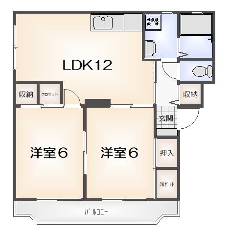 ソシア原 間取り図画像