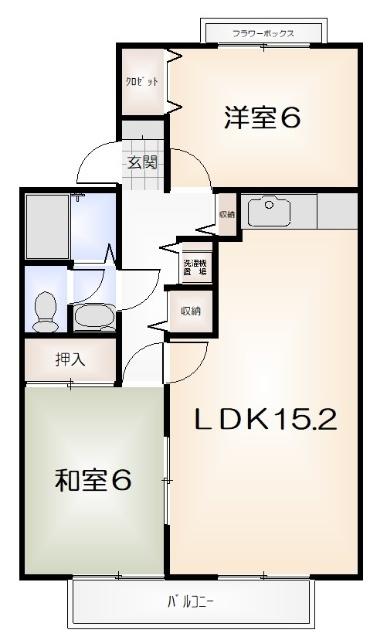 ハーバービュー赤石 間取り図画像