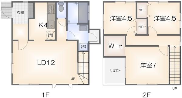 オレス幟町（1） 間取り図画像