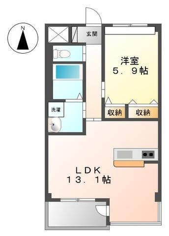 ベルクレール東吉野 間取り図画像