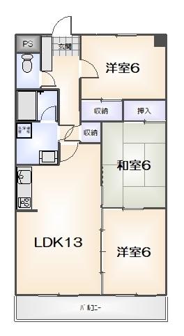 パレシャンドゥリエ 間取り図画像