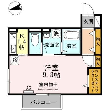 エテルノ（203） 間取り図画像