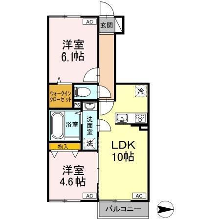 ボヌール城南（103） 間取り図画像