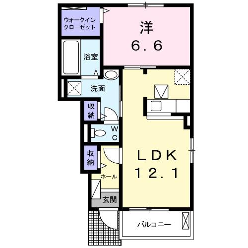 カナエールⅡ（103） 間取り図画像