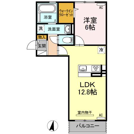 キャトルセゾン（205） 間取り図画像