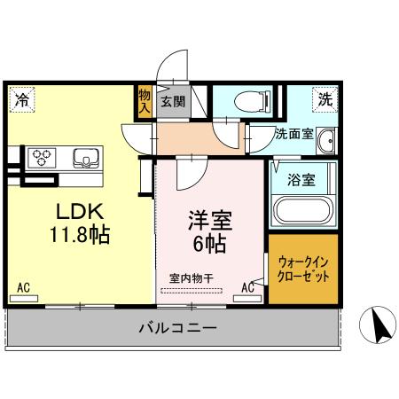 ルーナ（302） 間取り図画像