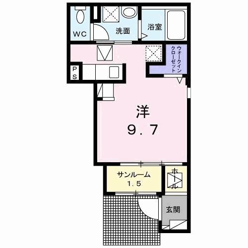 ラ・サラ（102） 間取り図画像