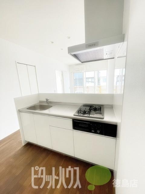 徳島市南沖洲アパート キッチン