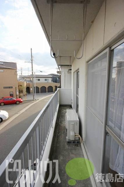 徳島市昭和町マンション バルコニー