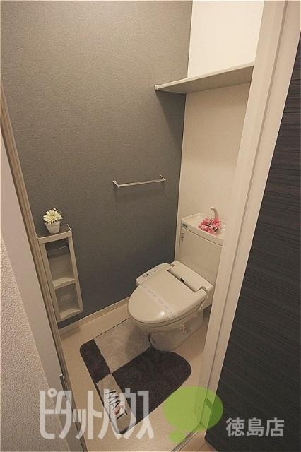 徳島市論田町アパート トイレ