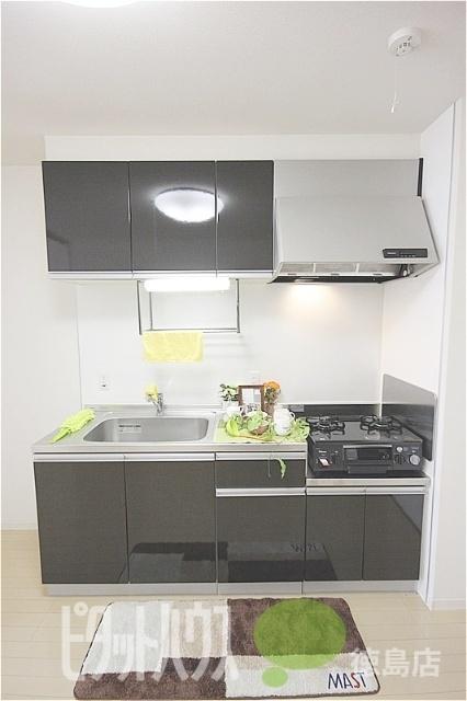 徳島市論田町アパート キッチン