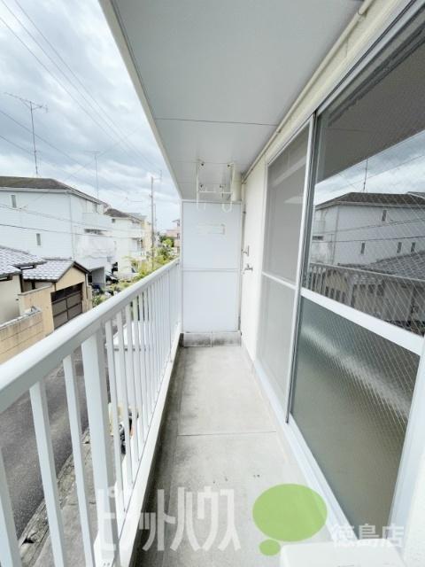 徳島市南昭和町マンション バルコニー