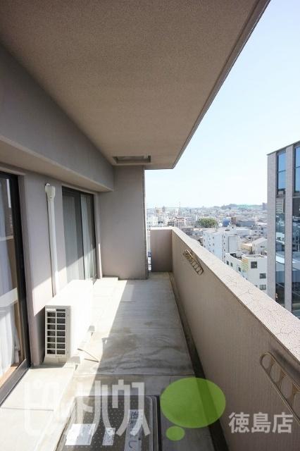 徳島市かちどき橋マンション バルコニー