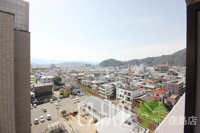 徳島市かちどき橋マンション 眺望