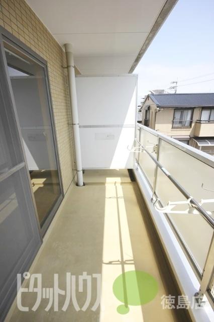 徳島市沖浜町マンション バルコニー