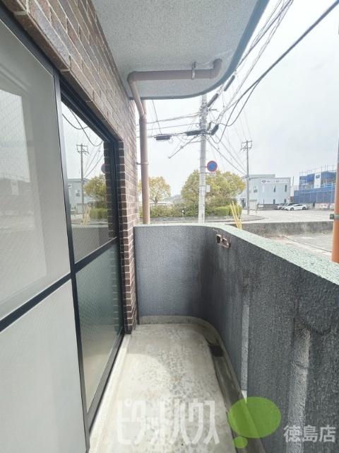 徳島市山城町マンション バルコニー