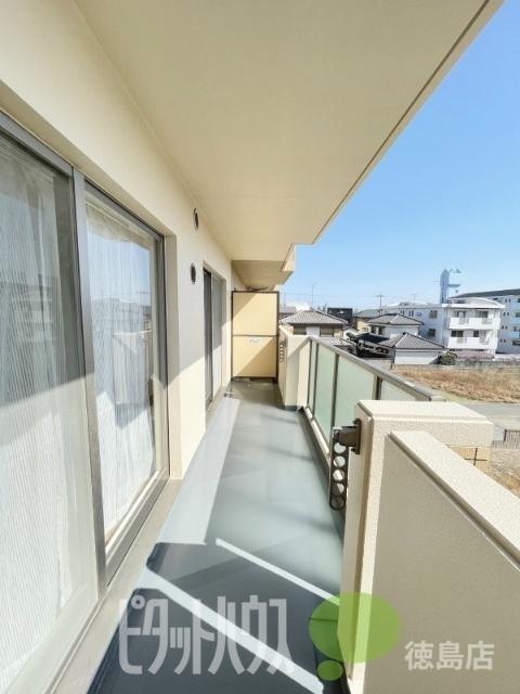 湊マンション バルコニー