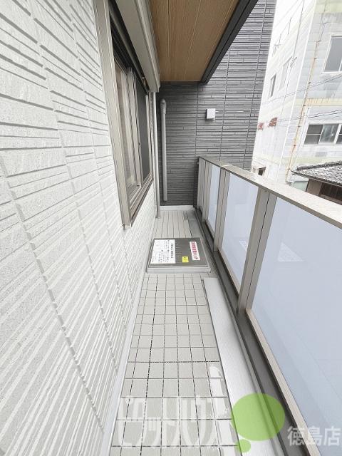 徳島市蔵本元町マンション バルコニー