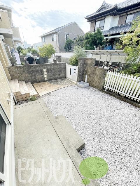 徳島市東吉野町テラスハウス 庭