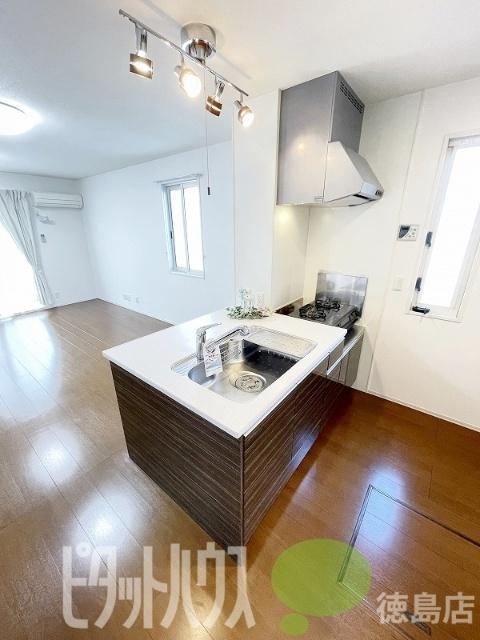 徳島市東吉野町テラスハウス キッチン