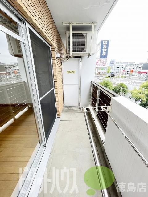 徳島市沖浜マンション バルコニー