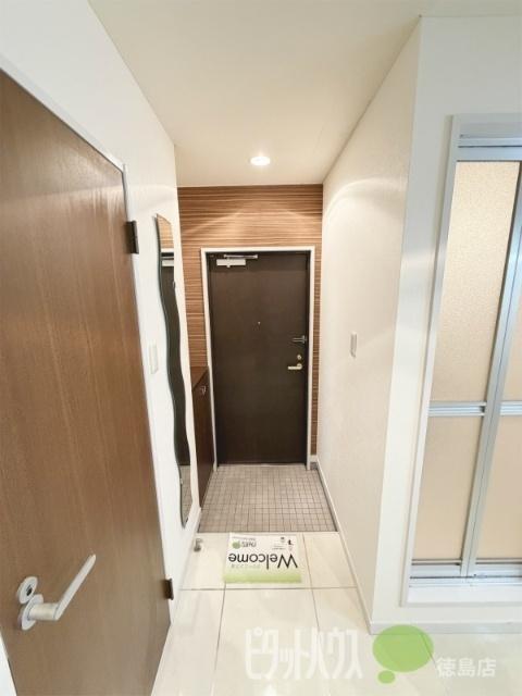 徳島市沖浜マンション 玄関