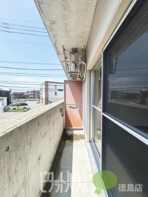 ハーバーハイツ万代町 バルコニー
