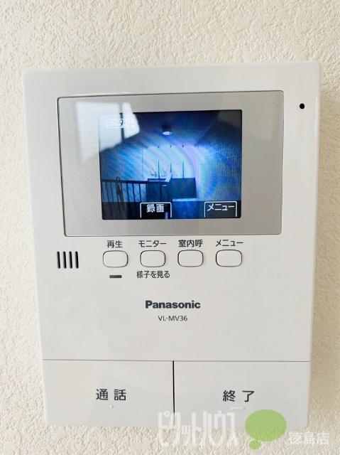 徳島市八万町アパート セキュリティ