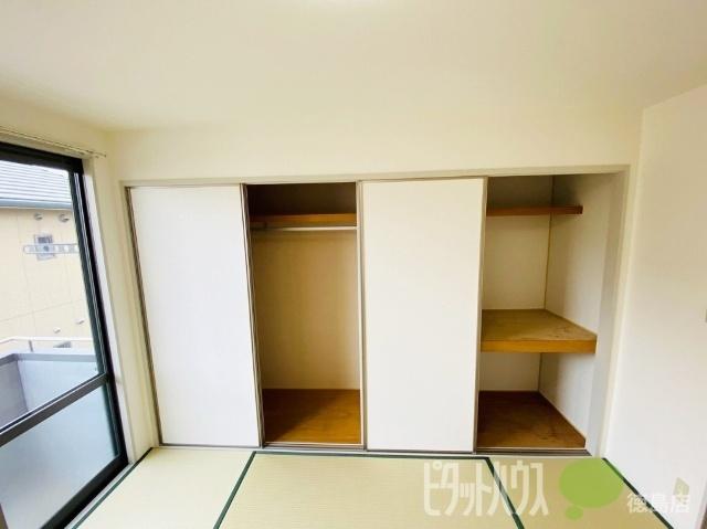 徳島市八万町アパート 収納