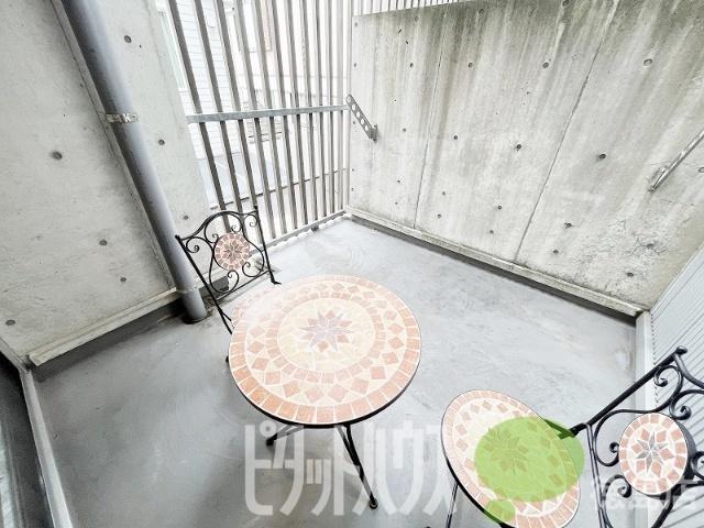 徳島市末広マンション バルコニー