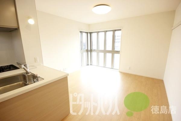 徳島市上吉野町マンション リビング