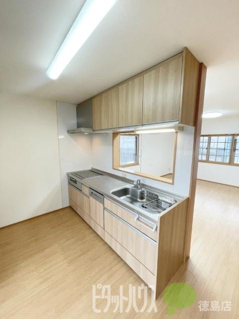 阿南市羽ノ浦町宮倉アパート キッチン