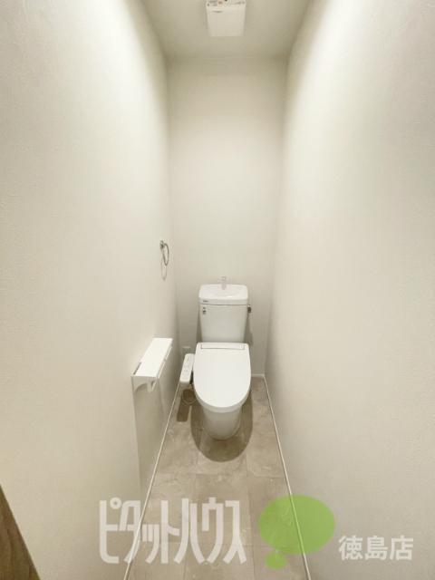 徳島市八万町アパート トイレ