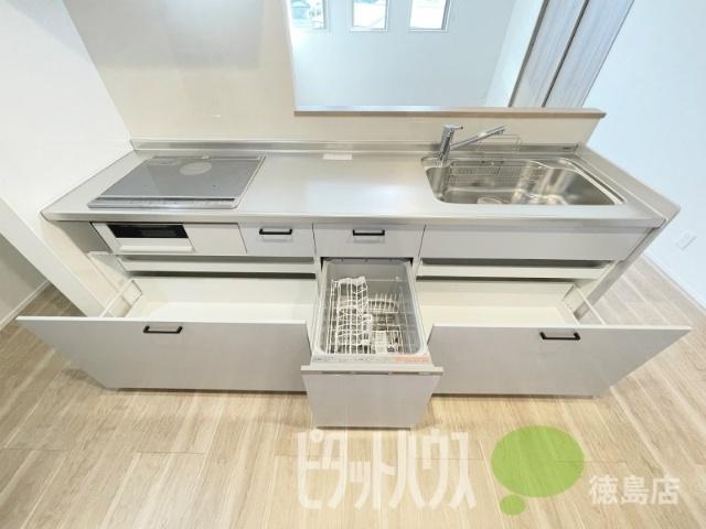 徳島市八万町アパート キッチン