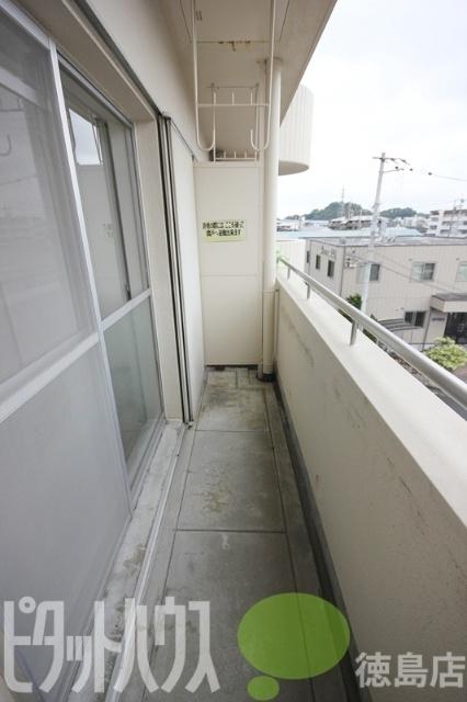 徳島市昭和町マンション バルコニー