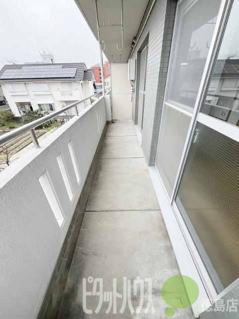 徳島市昭和町マンション バルコニー
