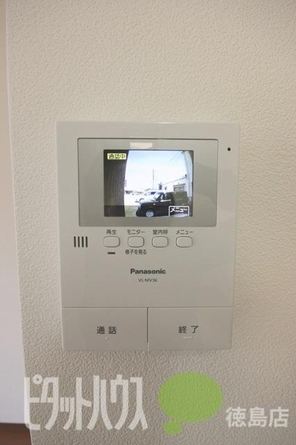 徳島市西新浜町アパート セキュリティ