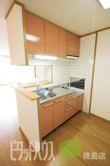キャプリコートＢ（105） キッチン