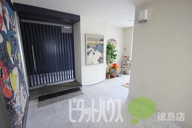 徳島市末広マンション ロビー