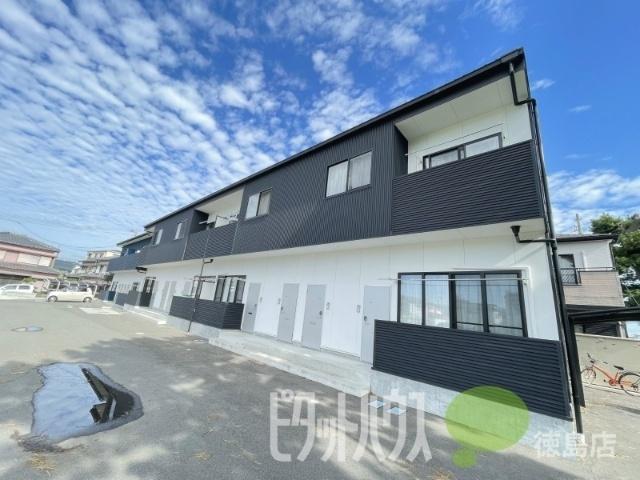 徳島市津田町アパート 外観