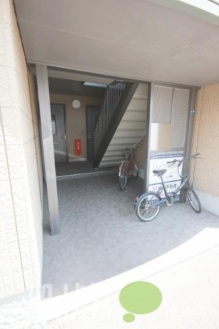 徳島市末広アパート エントランス