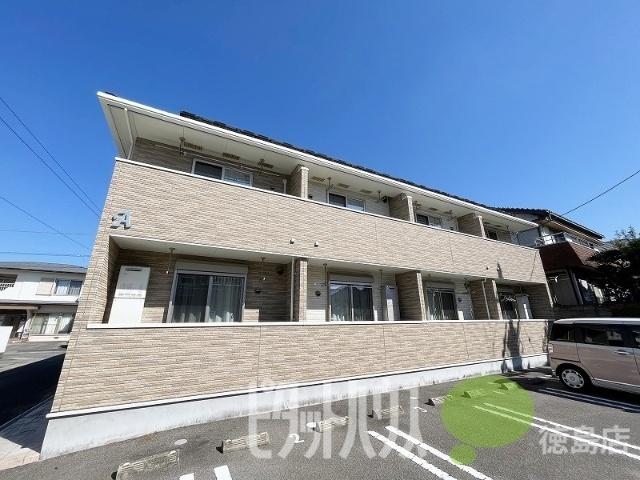 徳島市津田本町アパート 駐車場