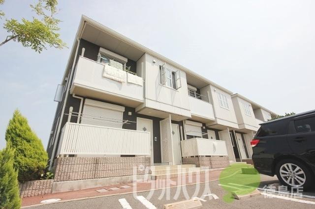 徳島市論田町アパート 外観