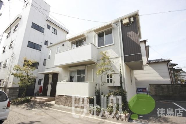 徳島市南沖洲アパート 外観