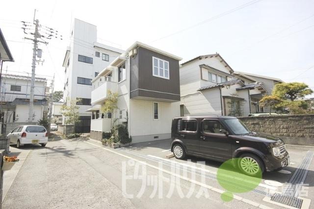 徳島市南沖洲アパート 駐車場