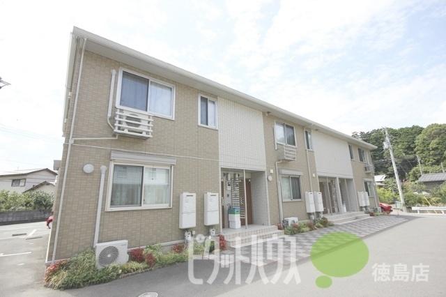 徳島市八万町アパート 外観