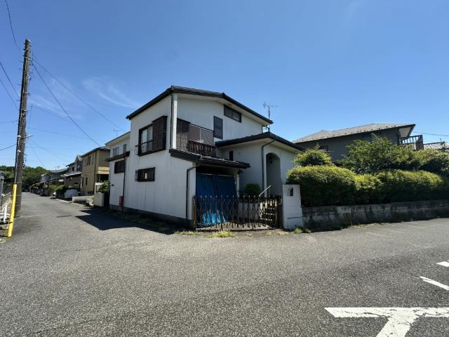 流山市若葉台土地 前面道路含む現地写真