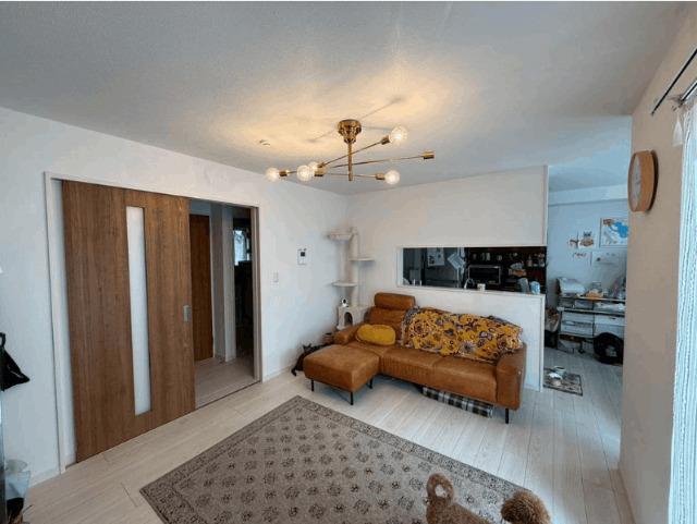 流山市東初石2丁目　中古戸建 リビング