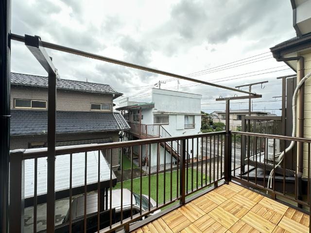 松戸市中金杉1丁目中古戸建 バルコニー
