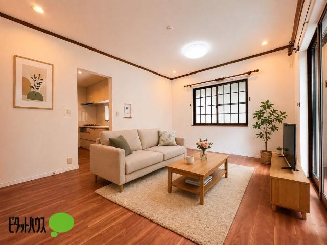 松戸市秋山中古戸建 リビング